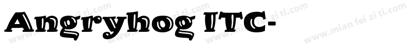 Angryhog ITC字体转换